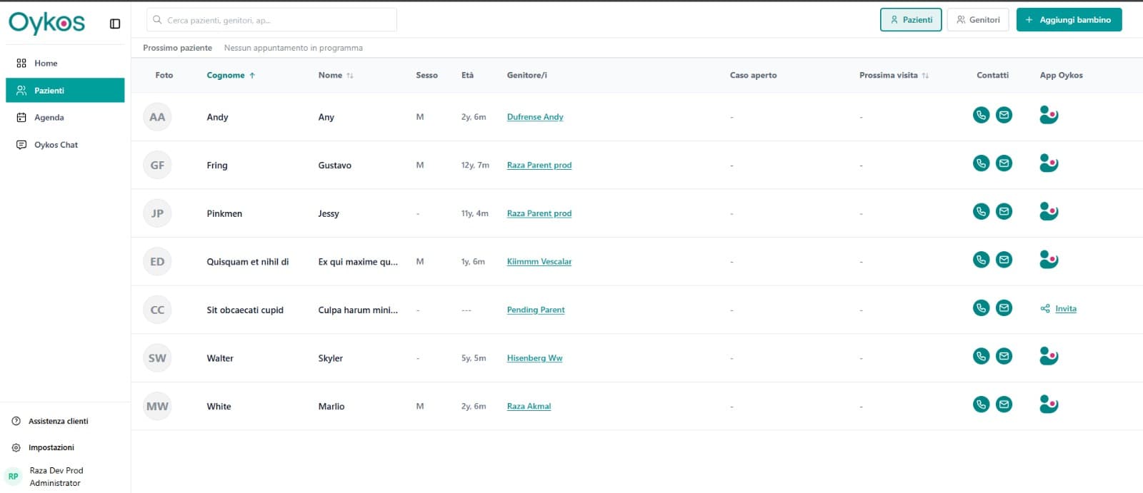 AI parent-doctor kid care platform chat and triage screenshot