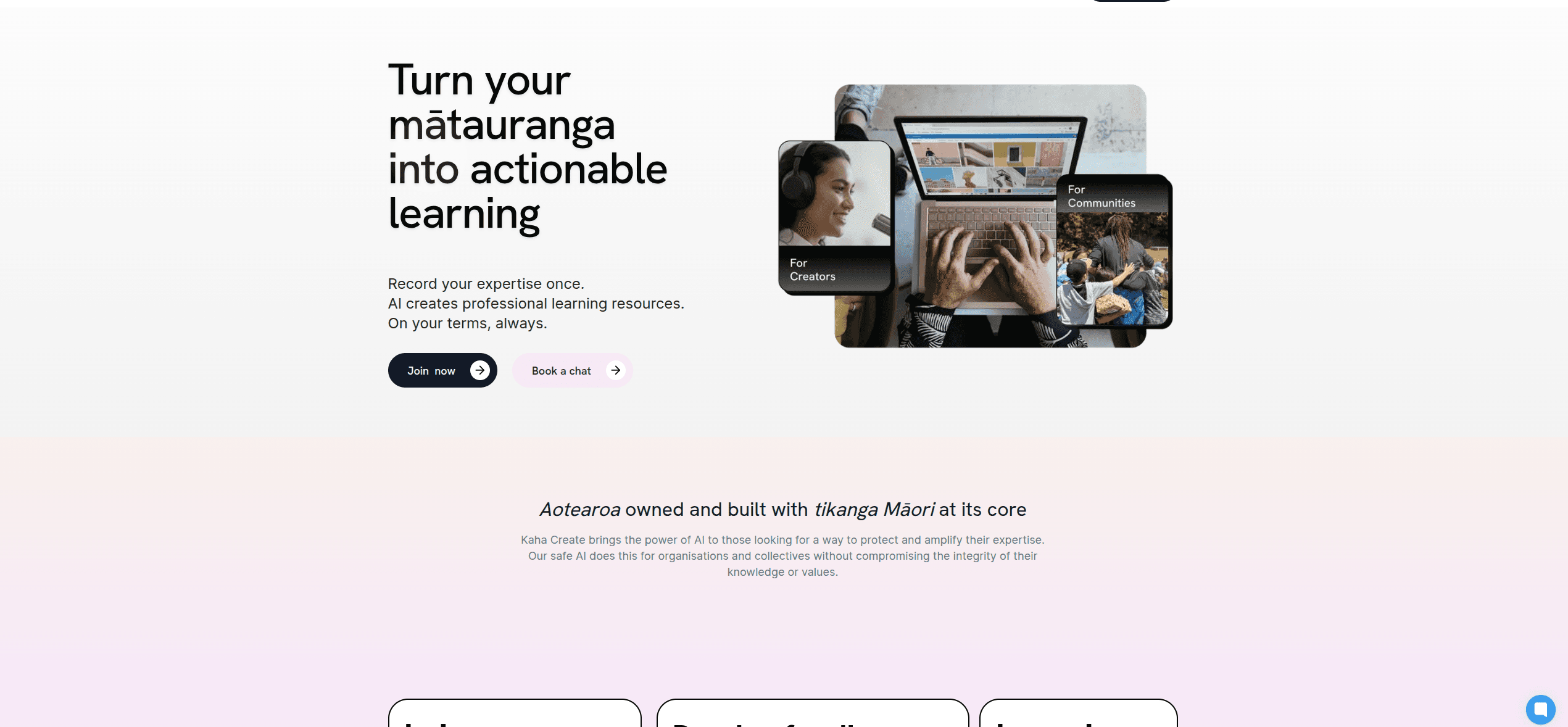 AI-powered learning content platform video editor and quiz generation screenshot